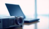 Projector and Laptop